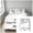 White, variant on Peach Bedding Four Piece Comforter Cover Sheet with Pillowcases for Cozy Bedroom