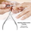 thumbnail image 4 of ROSALIND Nail Tool Kit Manicure Pedicure Tools Nail Brush Sanding Nail Files Stainless Steel Nail Pusher Dead Skin Fork Sponge Nail File for Nail Care, 4 of 8