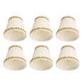 thumbnail image 4 of Lamp Shade, Great Transmission 6Pcs Lampshade Fine Workmanship  For E14 Bulb, 4 of 8