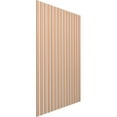 thumbnail image 3 of Ekena Millwork 94"H x 3/8"T Adjustable Wood Slat Wall Panel Kit w/ 3"W Slats, Alder (contains 15 Slats), 3 of 7