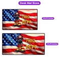 thumbnail image 5 of Firefighter Scottish Terrier Hero Rescue Fire Dept Fireman USA Flag Desk Mat Full Keyboard Mouse Pad Scottie Dog Lover Gifts Large Mousepad - 02026, 5 of 5