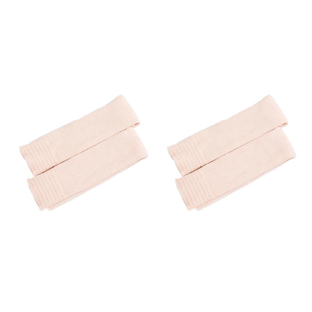 Ounissouiy 1 par de calentadores de piernas para mujer, cómodos, clásicos, finos, de nuevo estilo, magníficos calcetines de pila de rombos, Polvo desnudo 2Conjunto