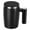 Black, variant on New 2026 Rechargeable Coffee Mug with Temperature LCD Automatic Stirring Coffee Mug Cup for Tea Home