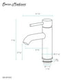 thumbnail image 5 of Ivy Single Hole, Single-Handle, Bathroom Faucet in Chrome, 5 of 12