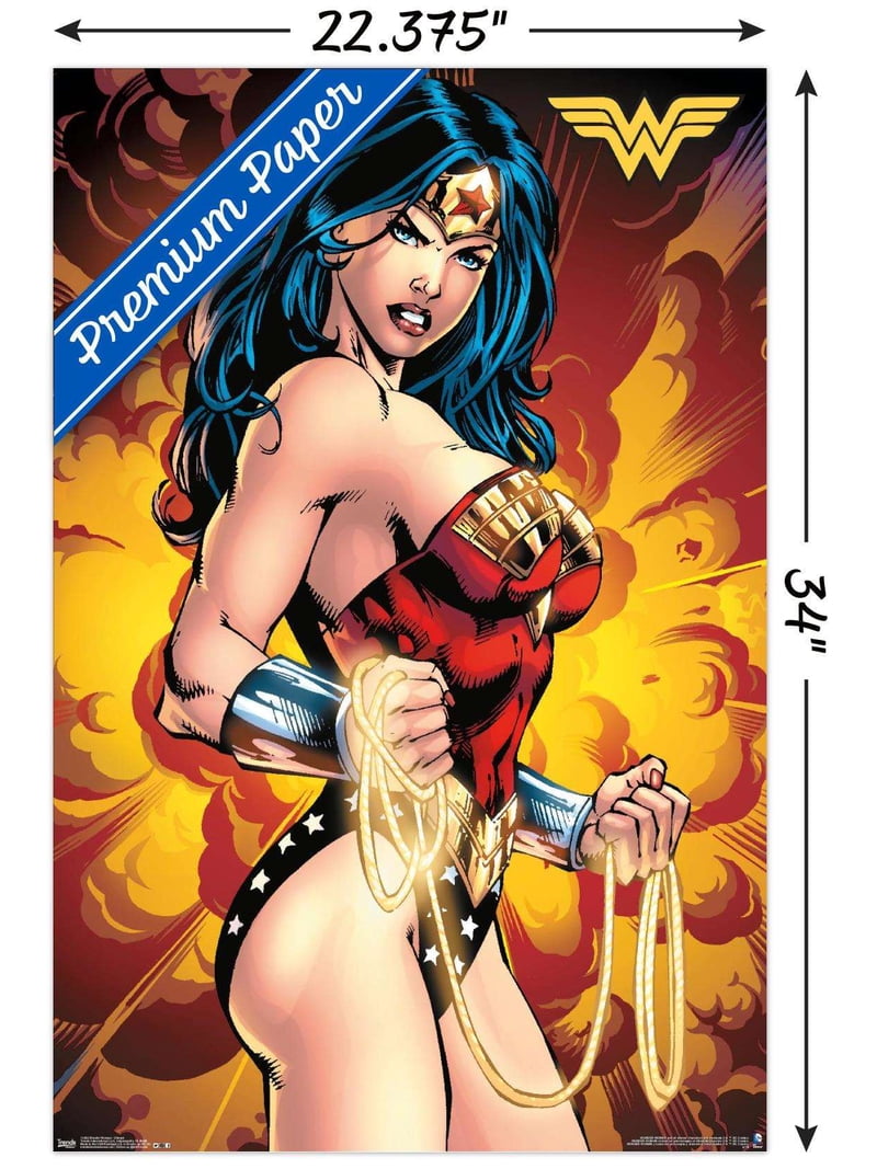 DC Comics - Wonder Woman - Vibrant Wall Poster, 22.375