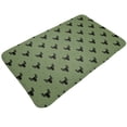 thumbnail image 3 of Bathroom Rugs Non Slip Washable - Magic Sheep Goat Head Black Green Kitchen Mats for Floor, Area Rugs for Entryway Rugs Indoor, Laundry Bathroom Room Door Rug with Rubber Backing 20x31.5in, 3 of 8