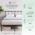 thumbnail image 3 of Base de Cama con Cabecera Metálica Matrimonial Zinus Florence. Fácil Armado., 3 of 8
