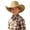 hat 48#Beige, variant on Kids Cowboy Hat for Boys and Girls Sun Protection Adjustable Fit Baby and Toddler Solid Color Headwear Summer Outdoor