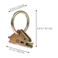 thumbnail image 2 of YSNOOWE 6Ud Accesorios E Track Dorados Para Sujeción De Carga Con Anclajes De Alta Dureza, 2 of 8
