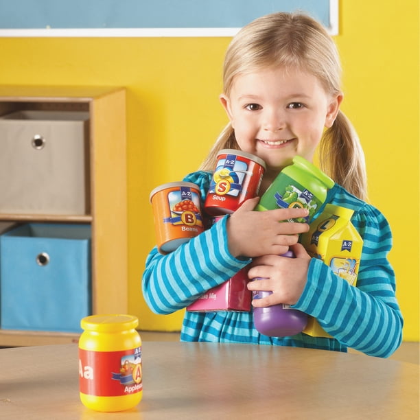 Learning Resources Alphabet Play Food for Daycare - Walmart