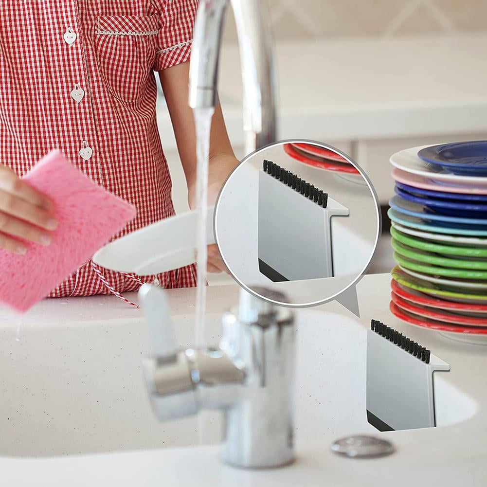 Kitchen Mini Squeegee Household Cleaning Tools Kitchen Stove Desktop Dust  Stains Cleaning Brush Surface Swiper Countertop Brush