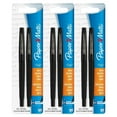 thumbnail image 1 of Paper Mate Flair Porous Felt Tip Pens, Medium Point, Black Ink (6 Count), 1 of 1