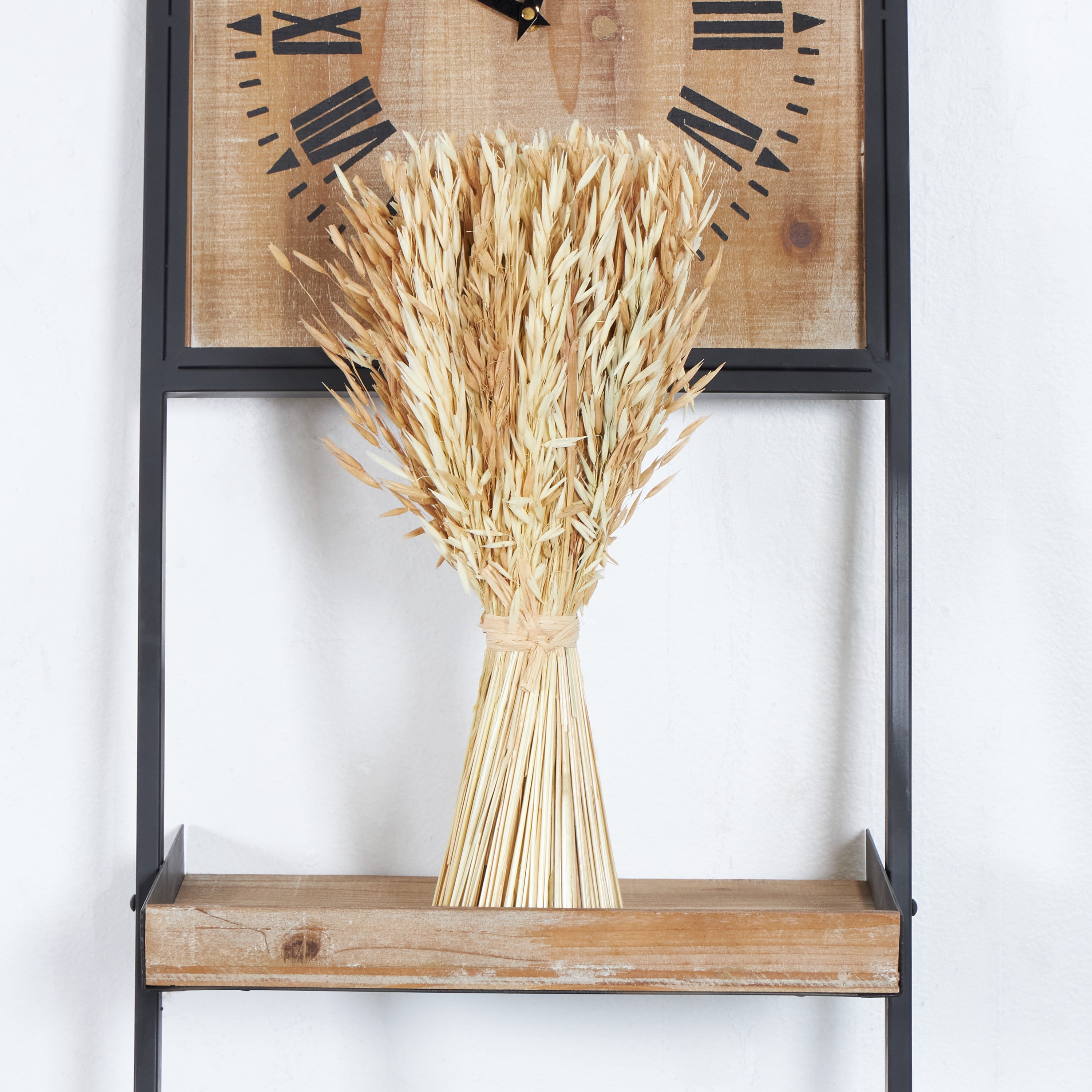 17" Handmade Wheat Stalk Bundle Dried Plant Natural Foliage Grass Bouquet, by DecMode
