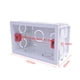 thumbnail image 2 of Bewildely Reemplazo de casete trasero de caja de montaje interna retardante para enchufe y interruptor de pared estándar de 118 mm x 72 mm Accesorios para electrodomésticos, 2 of 6