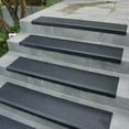 thumbnail image 3 of Rubber-Cal  Coin-Grip Commercial Rubber Step Mat Stair Tread (Set of 6) 10"x48", 3 of 5