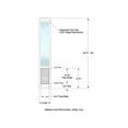 thumbnail image 6 of High Tech Pet Armor Flex Airtight Seal Pet Door for Low-E Patio with Heavy Duty Frame, Large, 6 of 8