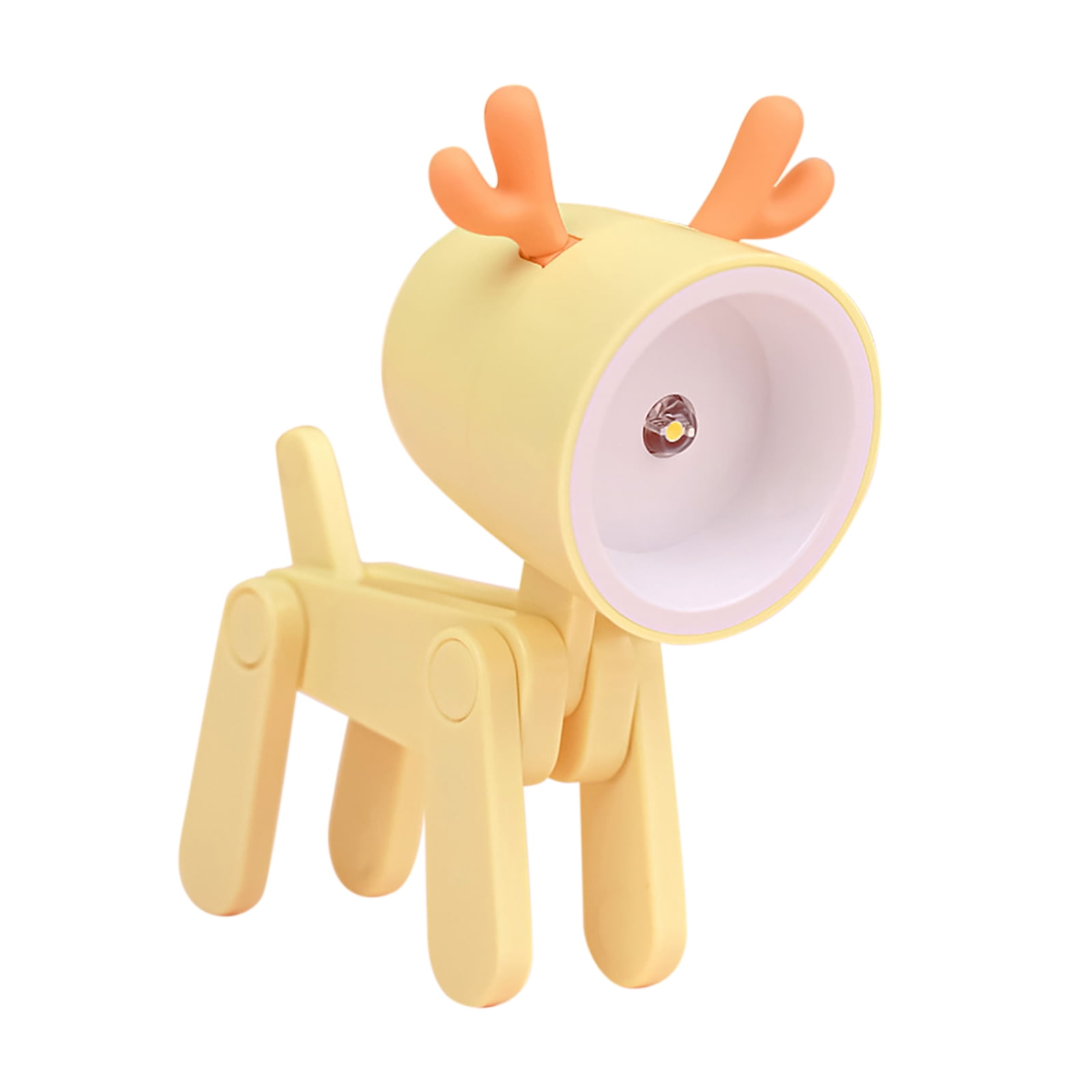 YFMHA Cute Pet Night Lights Folding Dog Table Lamps Kids Eye Protection Study Lamp