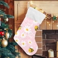 thumbnail image 5 of Coolnut Christmas Stocking Personalized Daisy Large Candy Stocking Hanging Gift Xmas Stockings Decoration 1 PC for Family Holiday Party Ornaments Decor Fireplace, 5 of 7
