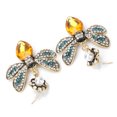 thumbnail image 4 of Pendientes colgantes en forma de abeja, pendientes colgantes de aleación, joyería, adorno en forma de gota para mujeres y niñas, 4 of 8
