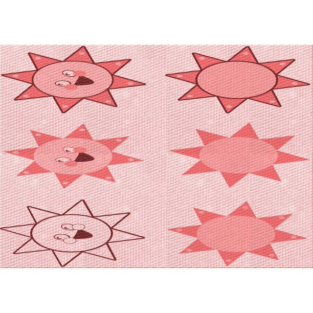 Ahgly Company Tapis d'Intérieur Lavables en Machine, Rectangle de Transition Rose-Rouge Clair, 2' x 5'