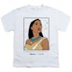 thumbnail image 1 of Pocahontas - Camiseta 100th Anniversary Edition para Niños/Niñas (Blanco), 1 of 2