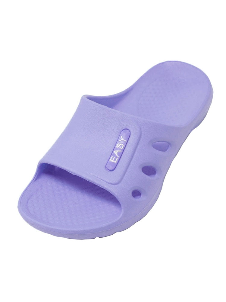 Womens Massage Slides Shower Sandals Poolside Slip On Cushion House
