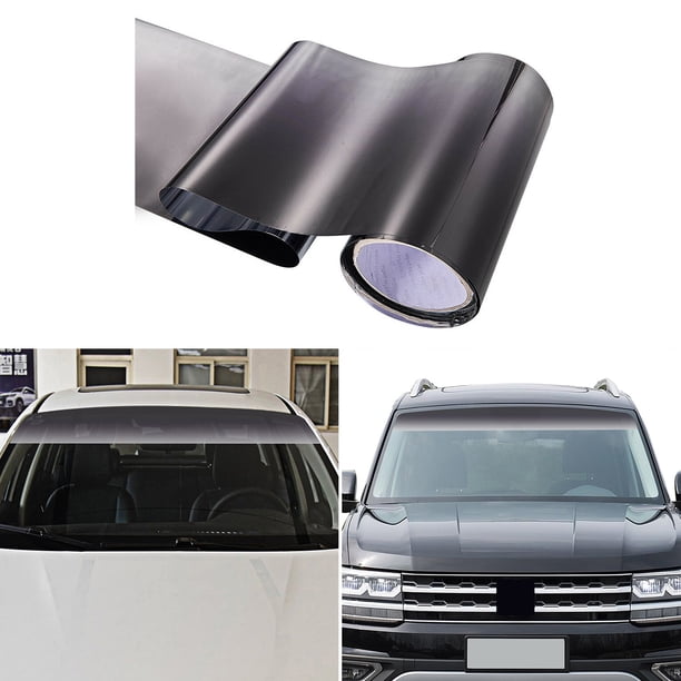 Upper Front Windshield Sun Protection Sheet Gradient Auto Staining Film ...