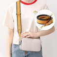 thumbnail image 5 of Polyester Adjustable Bag Strap Replacement Crossbody Wide Shoulder 35Inch Long 2Inch Wide with Swivel Eye Bolt Snap Hook for Bag Crossbody Bag Straps Replacement Accessories Orange, 5 of 5