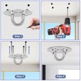 thumbnail image 6 of Evjurcn Hammock Hanging Kit Stainless Steel Swing Hanger Set Heavy Duty Hanging Chair Wall Hangers Sturdy Yoga Bag Hanging Hook Set Swing Chair Hanging Kit for Swing Chairs Hanging Chairs, 6 of 6