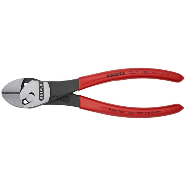 Cortadora diagonal KNIPEX TwinForce 7371180 de alto rendimiento