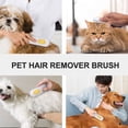 thumbnail image 2 of OULII Dog Grooming Comb Pet Hair Cleaner Brush ABS for Detangling 1Pcs, 2 of 8