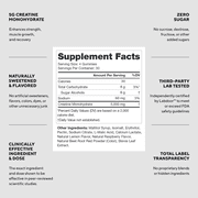 Legion Creatine Monohydrate Gummies for Men & Women, Raspberry Lemonade, 5g Creatine Per Serving, Zero Sugar, 120 Count, 30 Servings