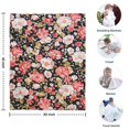 thumbnail image 4 of Pioneer Flower Blanket,Comfortable Soft Flannel Throw Blanket,All Season,Warm Lightweight Blankets for Sofa Bed Couch Living Room Chair,30"x40"(80x100cm), 4 of 4