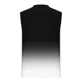thumbnail image 4 of Hombres Moda Casual sin Mangas Gradación Impresión Suéter Cuello Redondo Tanque Deportivo, 4 of 7