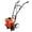 Orange, variant on LA TALUS Mini Tiller,6-inch Working Depth 7.9-inch Working Depth Digging 52cc Petrol Cultivator 2 Stroke 9000RPM 1.2L Fuel Tank Garden Tiller (Orange)