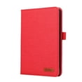 thumbnail image 4 of Case for Amazon Kindle 11th Generation (2022 Release), for Amazon Kindle 6 Inch 2024, Fabric PU Leather Folio Cover Soft TPU Inner Multiple Viewing Angles Stand with Card Slot - Red, 4 of 6