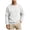 Silver, variant on Enjoytime Crewneck Sweatshirt Mens Casual Long Sleeve Fleece Sweatshirts Fall Winter Lightweight Pullover Tops