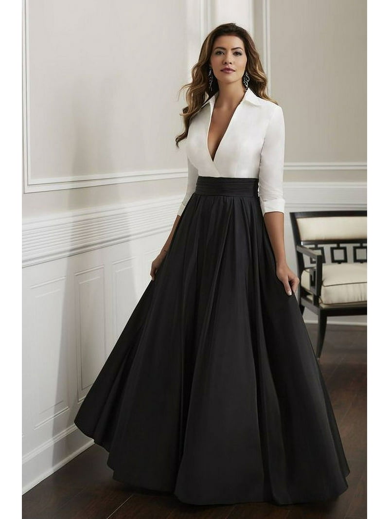 Black Taffeta Skirt with One Pocket – Modern Style Wedding
