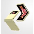 thumbnail image 2 of HAHDAXIA Étui Ultra Mince pour Samsung Galaxy Z Flip 3, Design Unique 3-en-1, Étui Arrière Rigide en PC Mat, Protection Complète pour Galaxy Z Flip 3 5G 2021 (Jaune), 2 of 7
