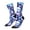 2 Black-2, variant on crystal Skull flower leaf Print Adult Socks for Men & Women,Calf Socks, Ankle Socks,Boots Socks,Breathable Casual Sock,Unisex Crew Socks