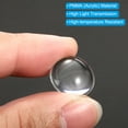 thumbnail image 4 of Uxcell PMMA Flat Convex Lens LED Flashlight Optical Lens for LED Flashlight Transparent 10 Pcs 16x5mm, 4 of 6