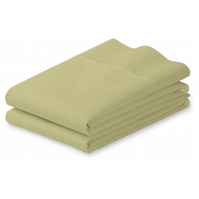 100% Cotton 400 Thread Count 2 PC Pillow Cases (King, Sage)
