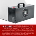 thumbnail image 4 of Portable Hobby Airbrush Paint Spray Booth Kit Exhaust Filter LED Light Set Model, 4 of 7