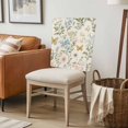 thumbnail image 6 of Wildflowers Chair Back Covers, Removable Chair Covers for Dining Chairs Set of 8, Washable Chairs Slipcovers Back Seat Protector for Wedding Party 19"x20", 6 of 9