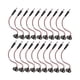 thumbnail image 4 of Batería Clip Conector Cable T-Tipo 9V Batería Hebilla Conector Plástico Faux Leather Shell Para Instrumentos Lámpara Tiras Multímetros Experimento,20 Unids 9V Yuarrent TO004060-00, 4 of 7