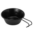 thumbnail image 2 of 310ml Camping Dish Sierra Cup Tableware Hiking Picnic lack Syrah Bowl, 2 of 6