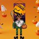thumbnail image 1 of Colgante de puerta de Halloween Decoración de calabaza Boo Bruja enana Vampiro Calabaza Hombre 2023 Decoración de Halloween Colgante de piernas largas (valores.mx), 1 of 4