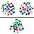 thumbnail image 3 of 20Pcs Glass Dolls Eye DIY Handcraft Animal Eyes Jewelry Accessories 10/16/20mm, 3 of 8