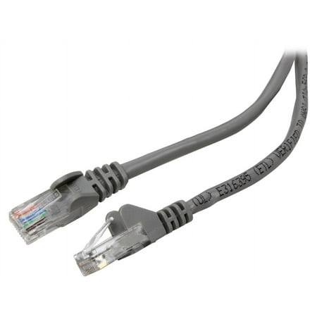 UPC: 0722868149096 | Belkin A3L791-30-S 30 ft. Cat 5E Gray Patch Cable