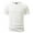 White, variant on Mens Textured Shirts Casual Stretch T-Shirts Summer Crewneck Short Sleeve Tee Shirts